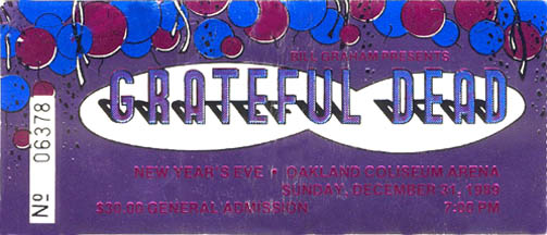 Don’s Pick: December 31, 1989 at the Oakland-Alameda County Coliseum