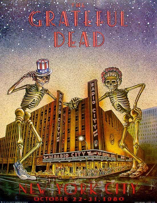 Don's Pick • Halloween Special, Week 5 of 5: Grateful Dead • October 31, 1980 • Radio City Music Hall, New York, NY